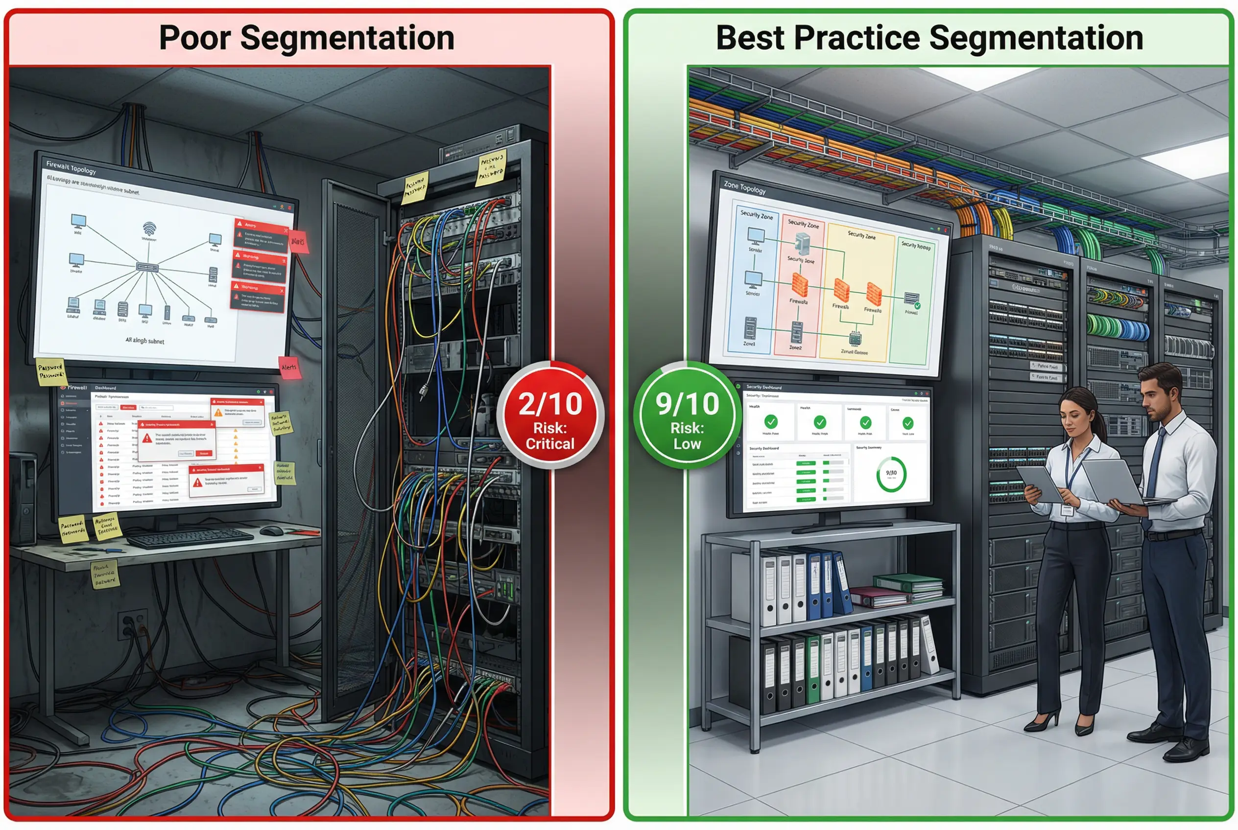 Quality Comparison: Poor vs Best Practice Segmentation