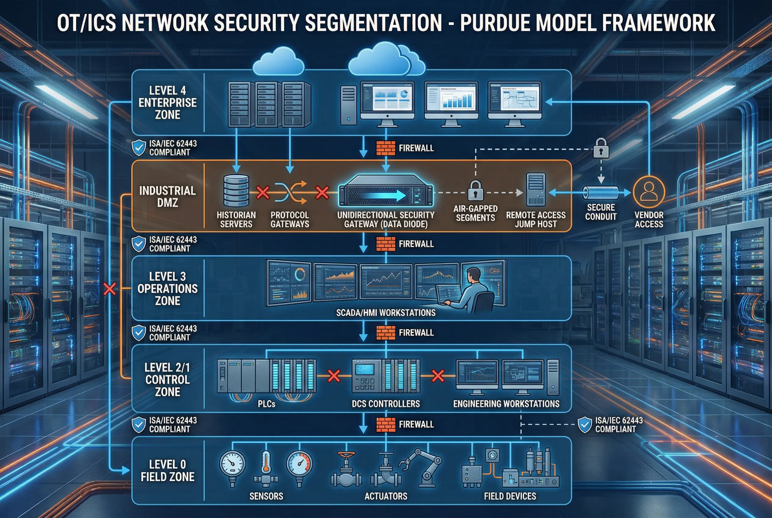 OT/ICS Industrial Control System Segmentation