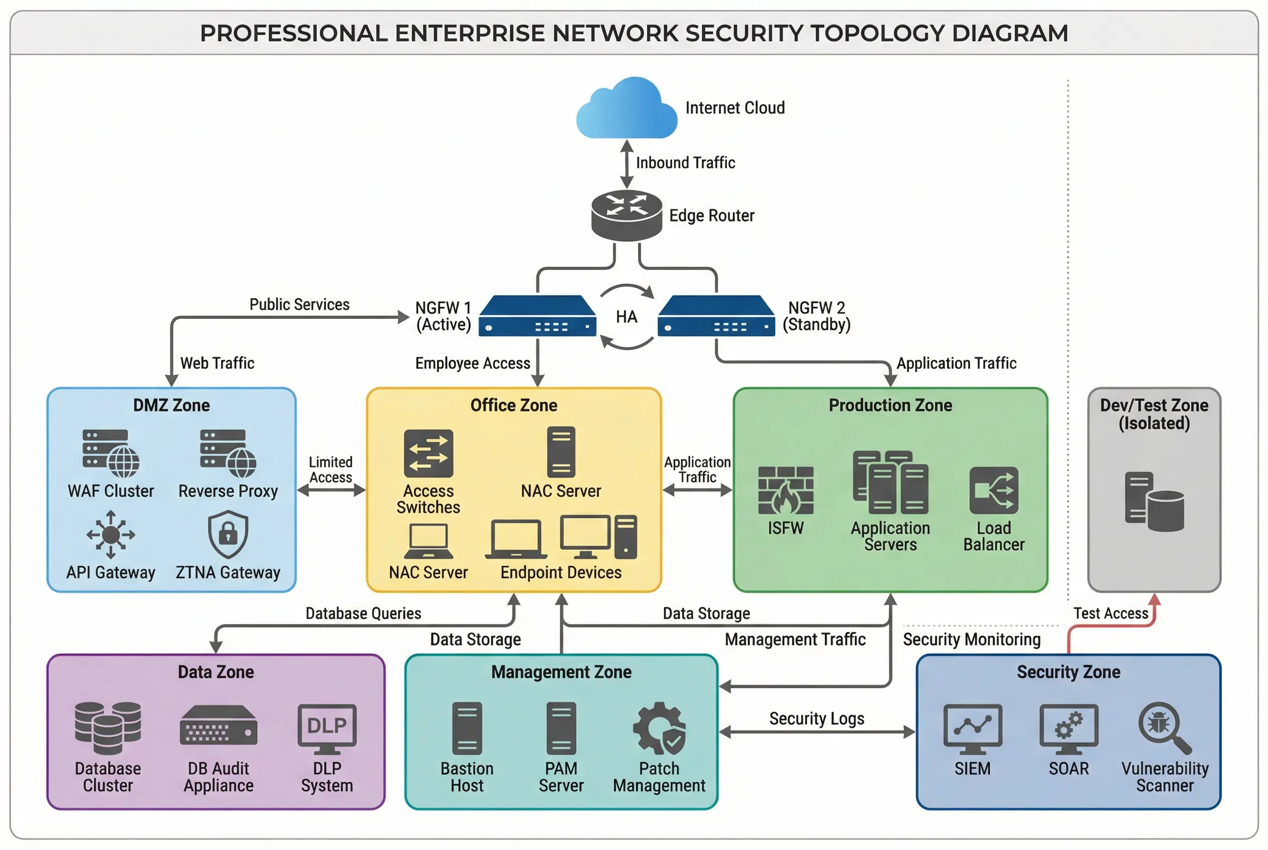 Typical System Topology Diagram